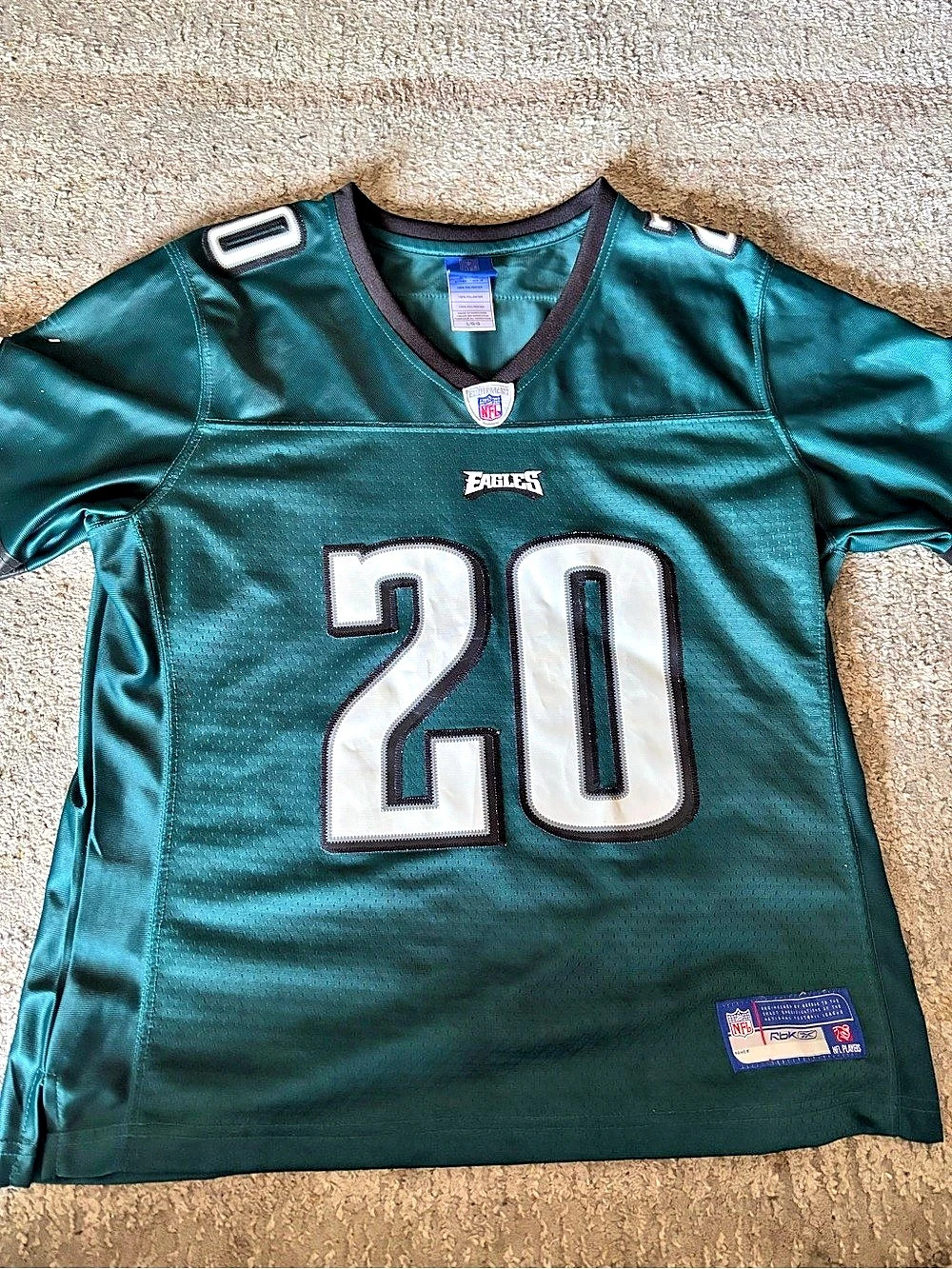 NFL Brian Dawkins #20 Philadelphia Eagles jersey Size Large